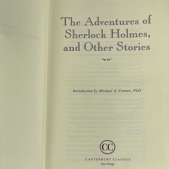 The Adventures of Sherlock Holmes Sir‎ Arthur Conan Doyle Hardcover 2011 NEW - Picture 8 of 11